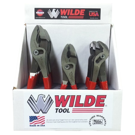 Wilde 12-PIECE FLUSH PLIERS DISPLAY-G251F, G262F & G263F-3 SKUs, 4 EA DB71-3F/DB